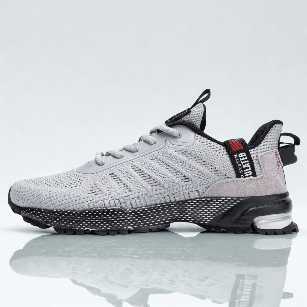 Chaussures de Sport Homme - AirRun™ - Gris Clair - Gynefit