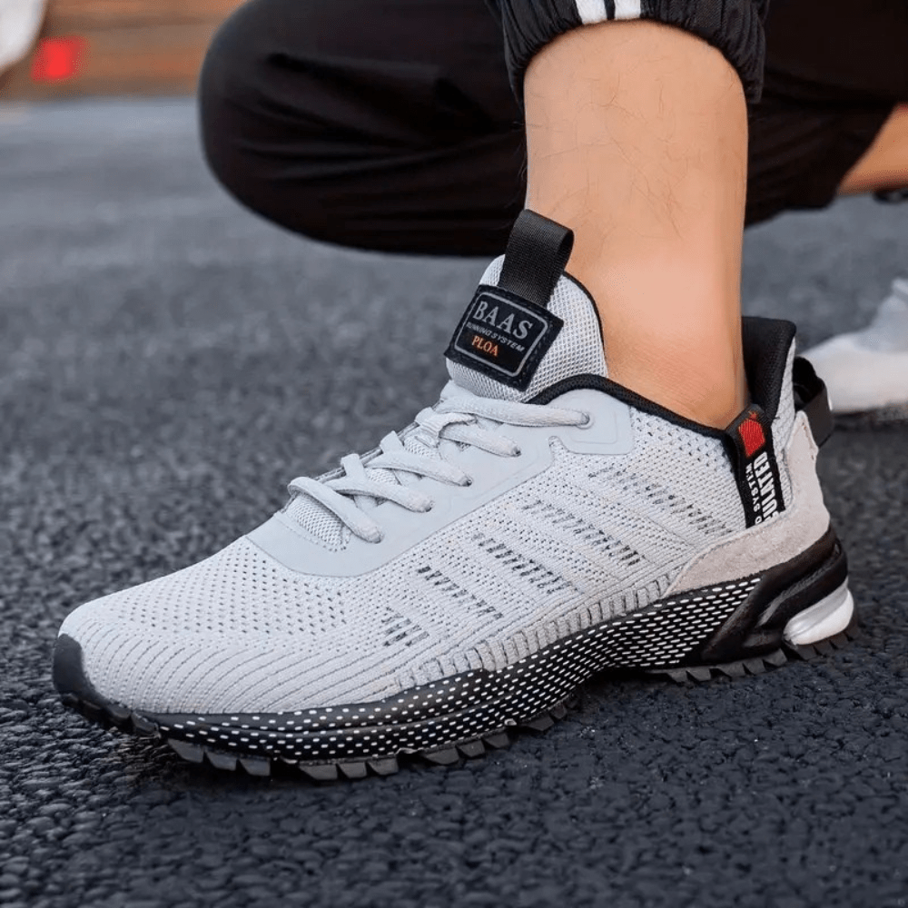 Chaussures de Sport Homme - AirRun™ - Gris Clair - Gynefit