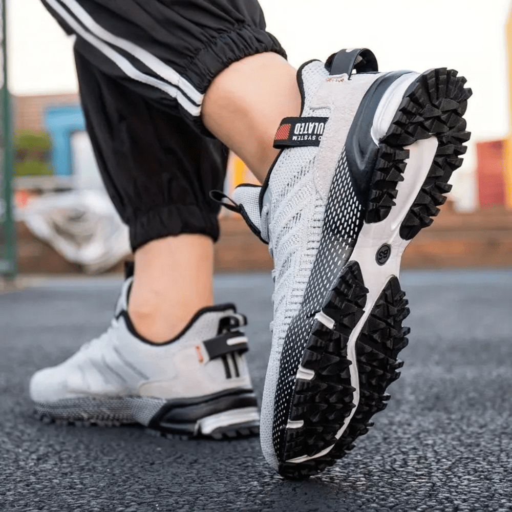 Chaussures de Sport Homme - AirRun™ - Gris Clair - Gynefit