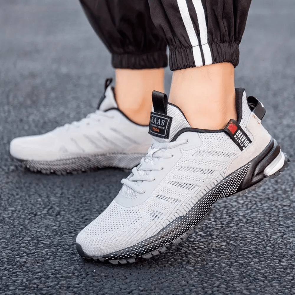 Chaussures de Sport Homme - AirRun™ - Gris Clair - Gynefit