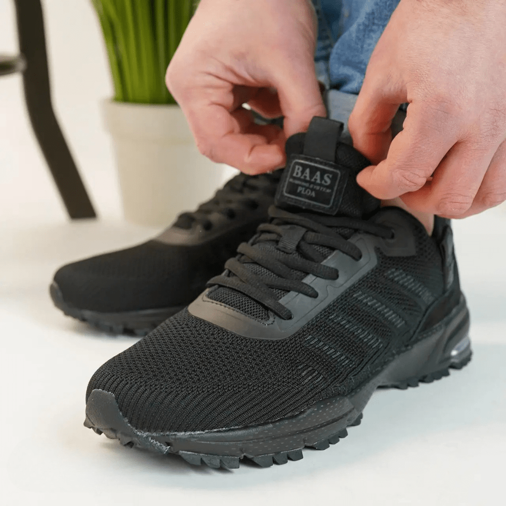 Chaussures de Sport Homme - AirRun™ - Noir Classique - Gynefit