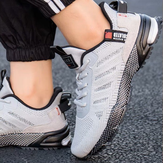 Chaussures de Sport Homme - AirRun™ - Gris Clair - Gynefit