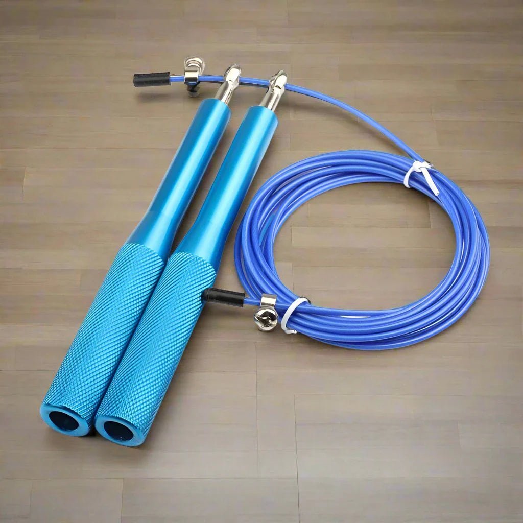 Corde à Sauter - JumpRopeCrossfit™ - Bleu - Gynefit
