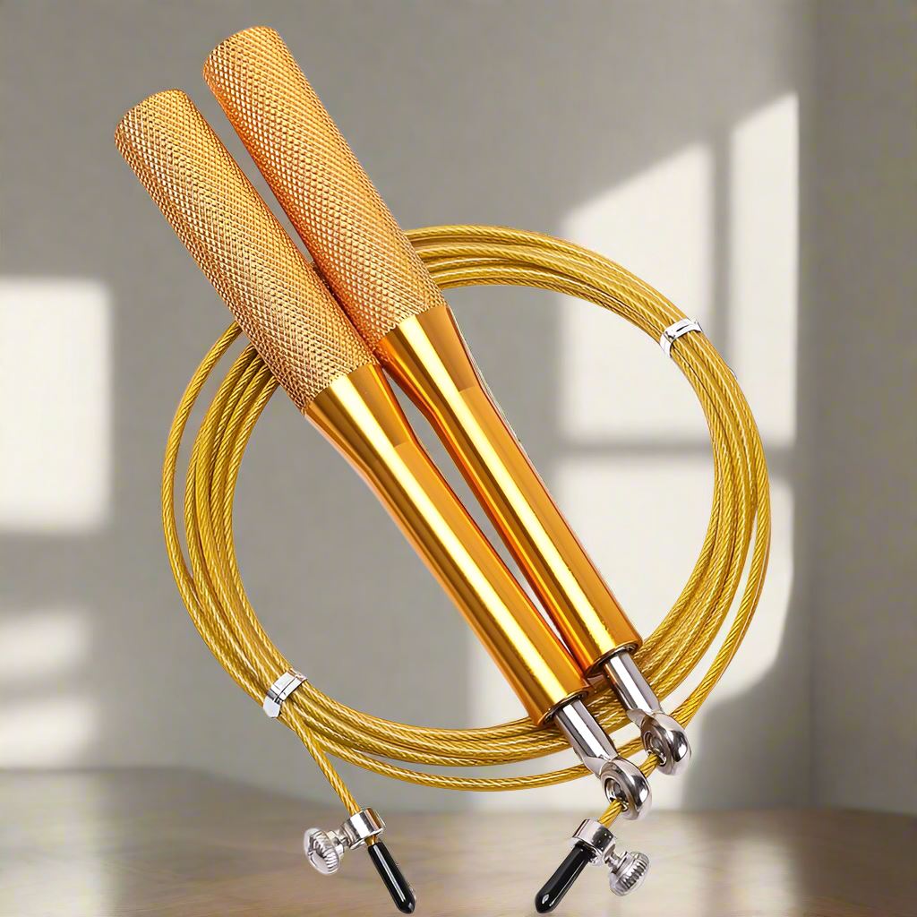 Corde à Sauter - JumpRopeCrossfit™ - Or - Gynefit