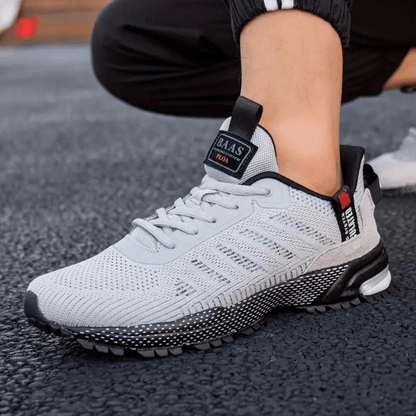 Chaussures de Sport Homme - AirRun™ - Gris Clair - Gynefit