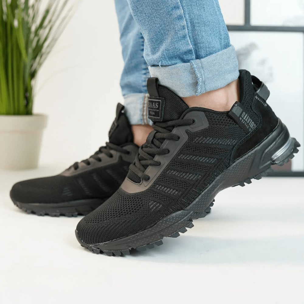 Chaussures de Sport Homme - AirRun™ - Noir Classique - Gynefit