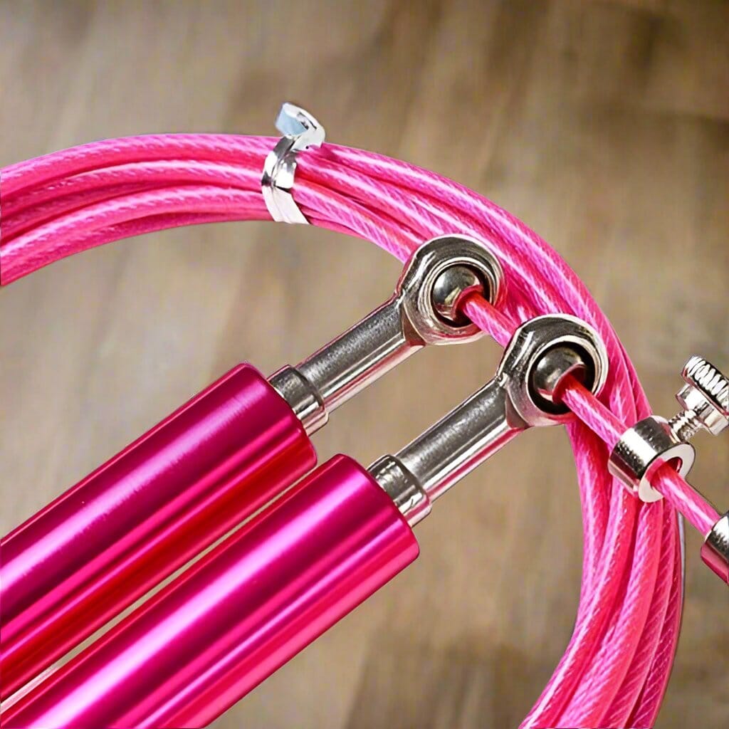 Corde à Sauter - JumpRopeCrossfit™ - Rose - Gynefit