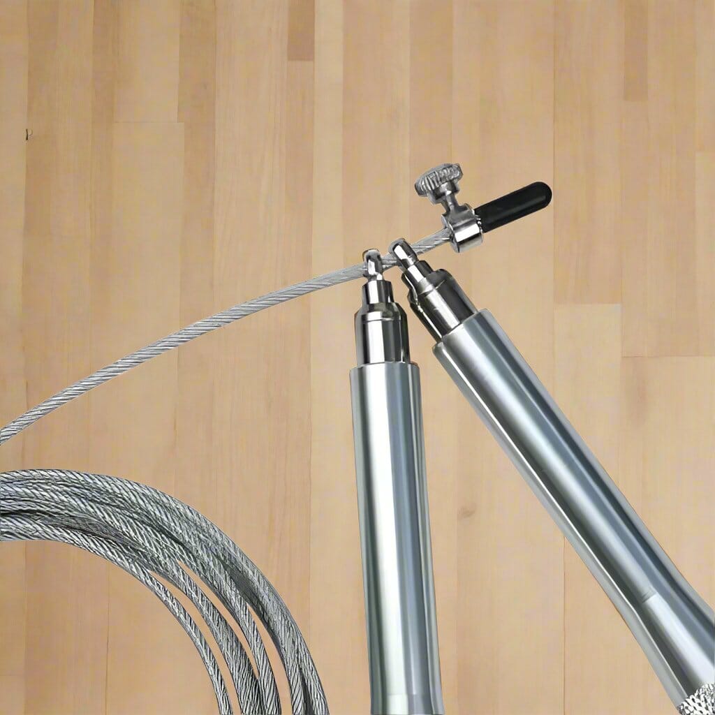 Corde à Sauter - JumpRopeCrossfit™ - Argent - Gynefit