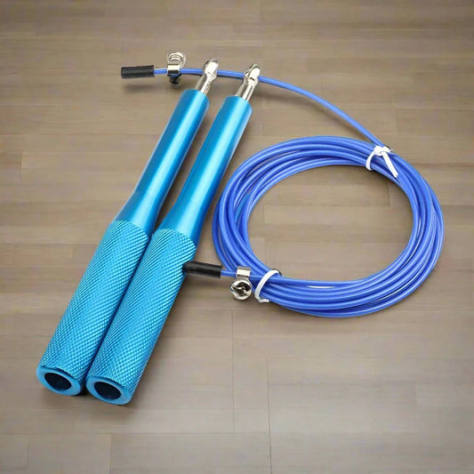 Corde à Sauter - JumpRopeCrossfit™ - Bleu - Gynefit