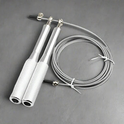 Corde à Sauter - JumpRopeCrossfit™ - Argent - Gynefit