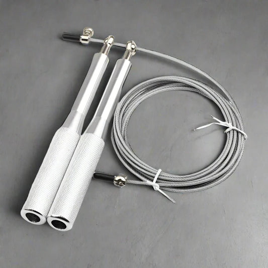 Corde à Sauter - JumpRopeCrossfit™ - Argent - Gynefit