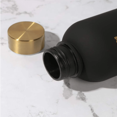 Gourde de sport - BottleTimeMarker™ - Noir - Gynefit